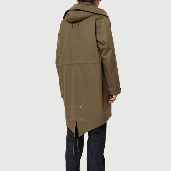 Nudie Jeans Christian Fishtail Parka Size Medium MOD NWT F/W - Picture 8 of 10